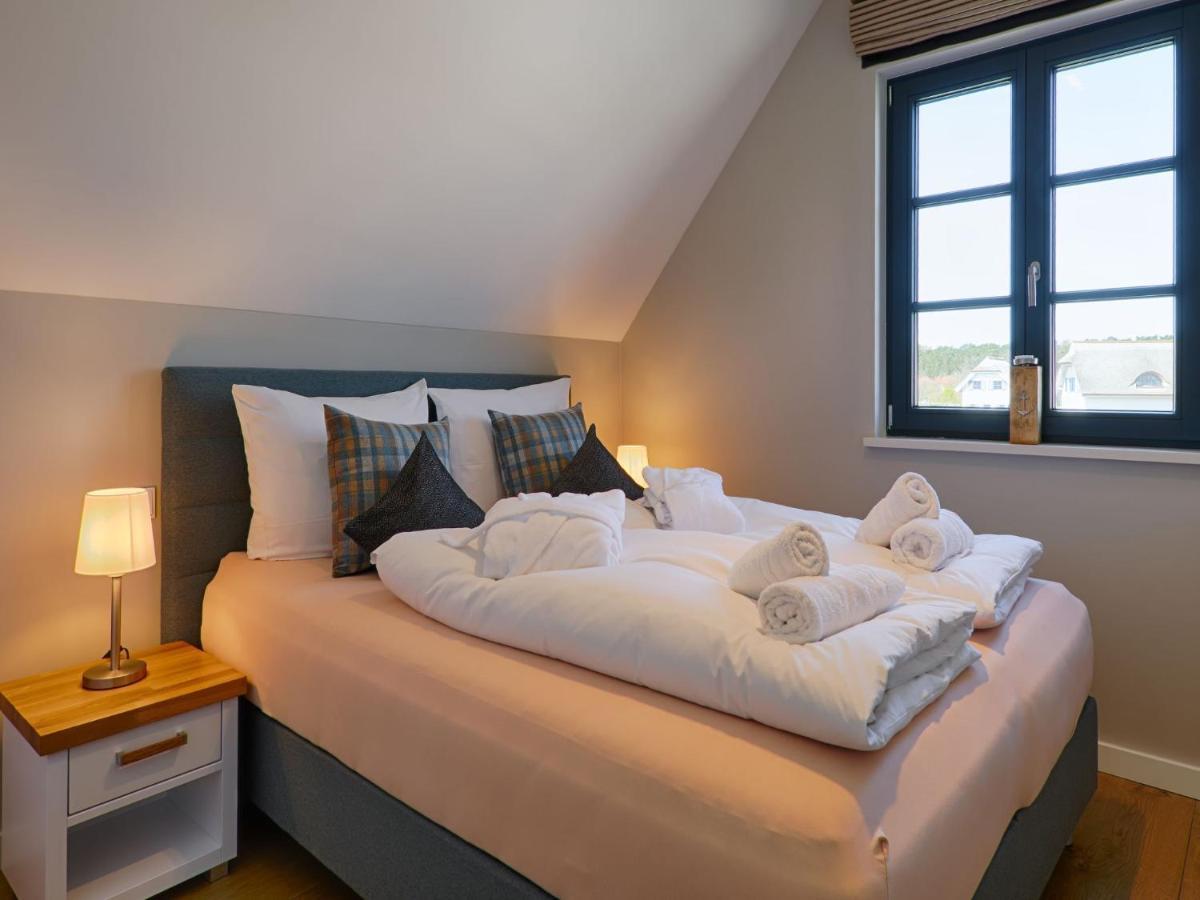 Reetland Am Meer - Premium Reetdachvilla Mit 3 Schlafzimmern, Sauna Und Kamin F23 Dranske Exteriör bild